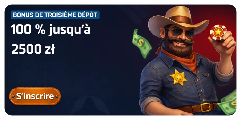 Obtenez bonus troisième dépôt généreux chez Ringospin